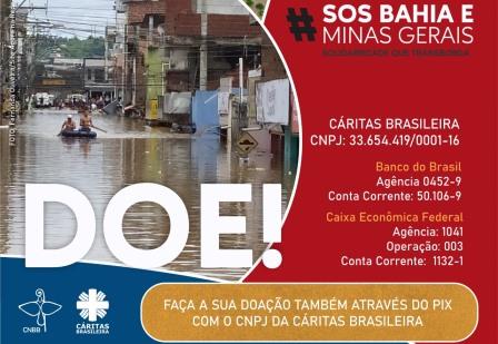 SOS Bahia Minas Gerais – Solidariedade que transborda